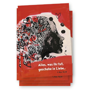 ISBN 9783761569474: Postkarte  Alles was ihr tut, geschehe in Liebe  10 Ex.