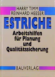 ISBN 9783762533542: Estriche