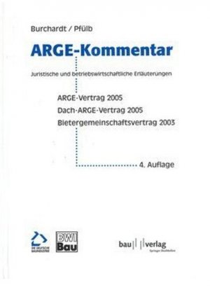 Kommentar Zum Arge Und Dach Arge Vertrag Musterverträge 1995