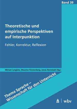 neues Buch – Miriam Langlotz – Theoretische und empirische Perspektiven auf Interpunktion