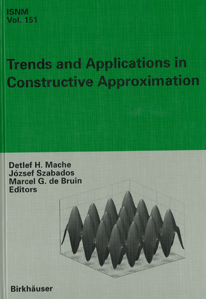 ISBN 9783764371241: Trends and Applications in Constructive Approximation