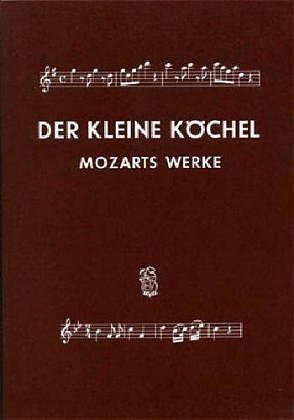 ISBN 9783765100208: Der kleine Köchel - Chronologisch-systematisches Verzeichnis sämtlicher musikalischen Werke von Wolfgang Amadé Mozart