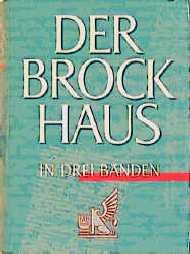 gebrauchtes Buch – Der Brockhaus, 3 Bde., Bd.3, Pfe-Z