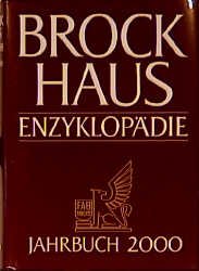 gebrauchtes Buch – Brockhaus Enzyklopädie Jahrbücher, Hld, Jahrbuch 2000