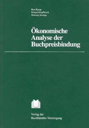 ISBN 9783765720475: Ökonomische Analyse der Buchpreisbindung