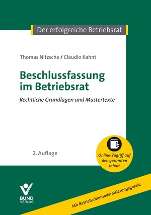 neues Buch – Thomas Nitzsche – Beschlussfassung im Betriebsrat