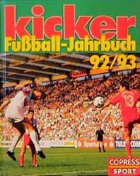 ISBN 9783767903968: Kicker Jahrbuch 1992/93