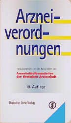 ISBN 9783769111354: Arzneiverordnungen