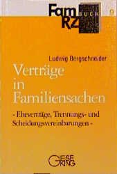 ISBN 9783769405552: Verträge in Familiensachen