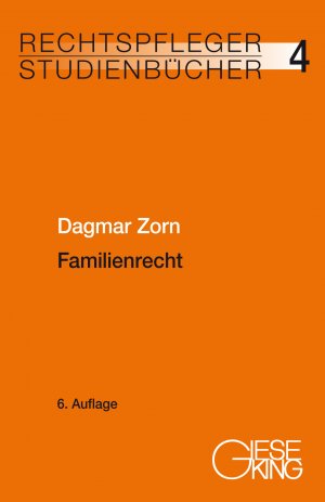 gebrauchtes Buch – Dagmar Zorn – Familienrecht (Rechtspfleger-Studienbücher)