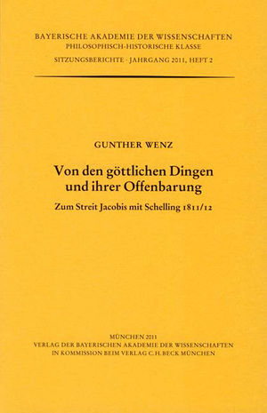 ISBN 9783769616576: Von den göttlichen Dingen und ihrer Offenbarung - Zum Streit Jacobis mit Schelling 1811/12