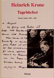 ISBN 9783770018765: Heinrich Krone: Tagebücher