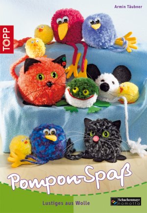 ISBN 9783772435652: Pompon-Spass - Lustiges aus Wolle