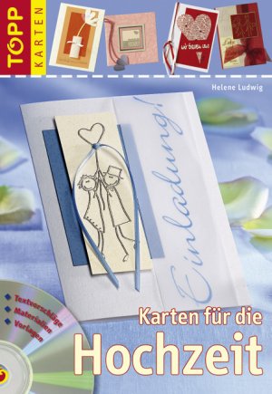 ISBN 9783772435683: Karten für die Hochzeit - Einladungs-, Menü- & Tischkarten