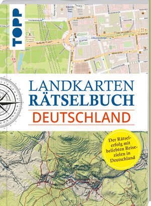 gebrauchtes Buch – Norbert Pautner – Landkarten Rätselbuch - Deutschland