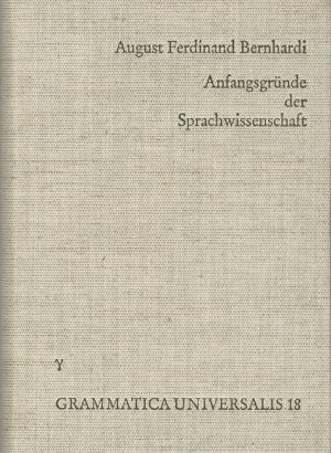 ISBN 9783772807862: Anfangsgründe der Sprachwissenschaft