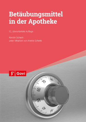 neues Buch – Kerstin Schack – Betäubungsmittel in der Apotheke