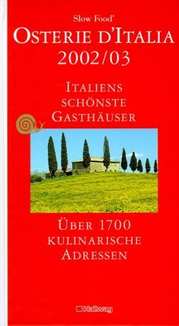 ISBN 9783774207585: Osterie d'Italia 2002/03 (Gastronomische Reiseführer)