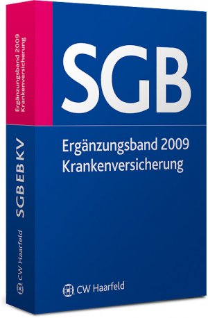 ISBN 9783774730908: SGB EB KV : Sozialgesetzbuch Ergänzungsband Krankenversicherung