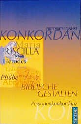 ISBN 9783775133005: Biblische Gestalten. Personenkonkordanz