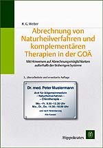 ISBN 9783777313641: Abrechnung von Naturheilverfahren und komplementären Therapien in der GOÄ