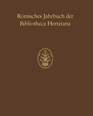 ISBN 9783777424330: Römisches Jahrbuch der Bibliotheca Hertziana. Band 40 · 2011/2012