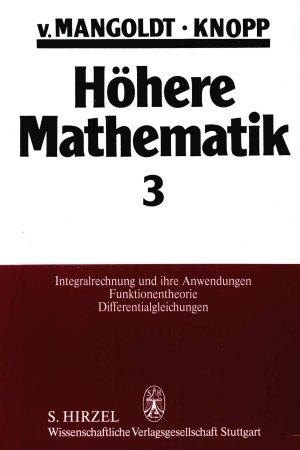 ISBN 9783777604633: Höhere Mathematik Eine Einführung für Studierende und zum Selbststudium. Band 3