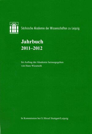 ISBN 9783777623344: Jahrbuch 2011–2012 - Sächsische Akademie der Wissenschaften zu Leipzig