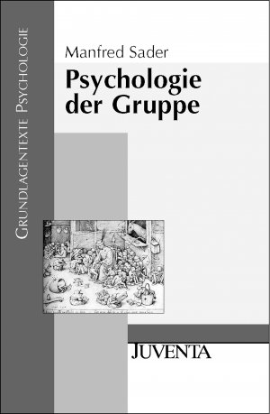 gebrauchtes Buch – Manfred Sader – Psychologie der Gruppe