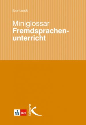 ISBN 9783780010469: Miniglossar Fremdsprachenunterricht