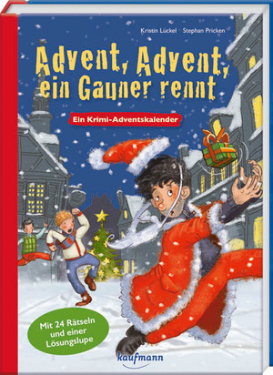 ISBN 9783780608901: Advent, Advent, ein Gauner rennt. Ein Krimi-Adventskalender-Buch