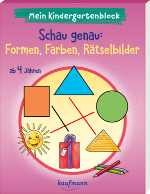 ISBN 9783780664808: Mein Kindergartenblock - Schau genau: Formen, Farben, Rätselbilder – ab 4 Jahren