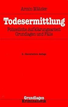 ISBN 9783783201970: Todesermittlung