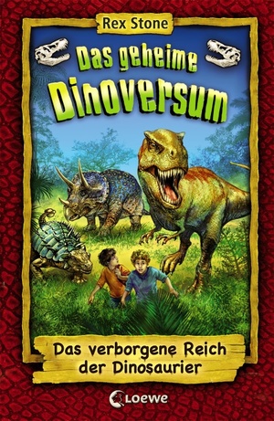 gebrauchtes Buch – Rex Stone – Das geheime Dinoversum - Das verborgene Reich der Dinosaurier - Sammelband Bücher 1, 2 und 3 in einem Buch