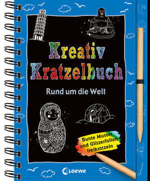 ISBN 9783785583579: Kreativ-Kratzelbuch: Rund um die Welt: Beschäftigung für Kinder ab 5 Jahre