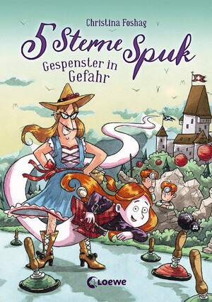 neues Buch – Christina Foshag – 5 Sterne Spuk - Gespenster in Gefahr: Lustiges Kinderbuch mit bunten Illustrationen für Jungen und Mädchen ab 8 Jahre