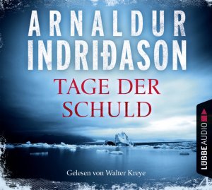 gebrauchtes Hörbuch – Arnaldur Indriðason – Tage der Schuld - Island Krimi.