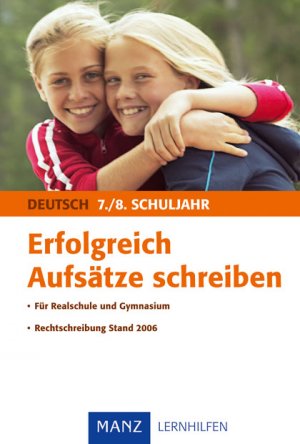 gebrauchtes Buch – Erfolgreich Aufsätze schreiben 7./8. Schuljahr