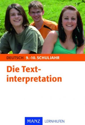 gebrauchtes Buch – Gerking, Marina; Dräger – Die Textinterpretation - 9./10. Schuljahr