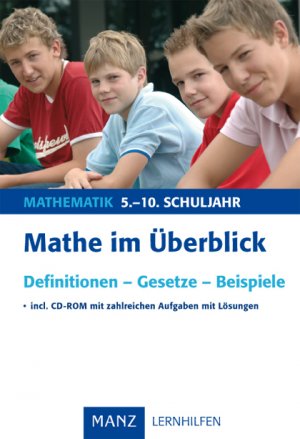 ISBN 9783786330295: Mathe im Überblick - 5.-10. Schuljahr - Definitionen - Gesetze - Beispiele