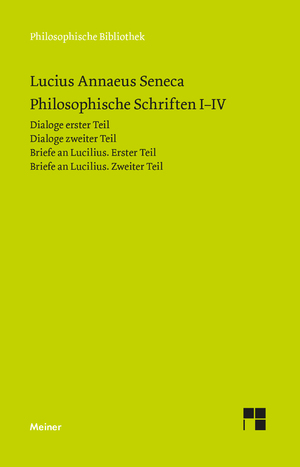 neues Buch – Seneca – Philosophische Schriften