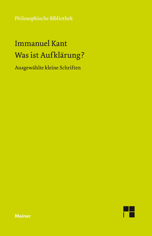 gebrauchtes Buch – Was ist Aufklärung?