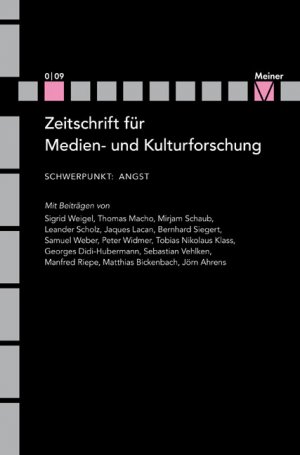 ISBN 9783787319411: Zeitschrift für Medien- und Kulturforschung. Heft 0 / 2009 Schwerpunkt Angst