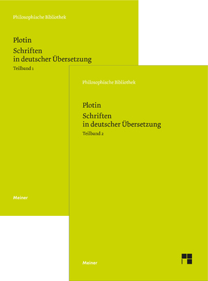 neues Buch – Plotin – Schriften in deutscher Übersetzung