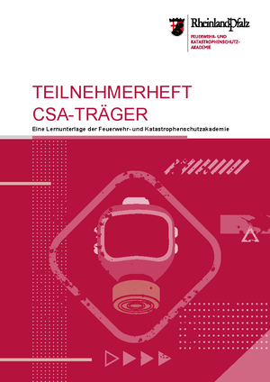 ISBN 9783788349950: Teilnehmerheft – Lehrgang Chemikalienschutzanzug-Atemschutzgeräteträger Rheinland-Pfalz