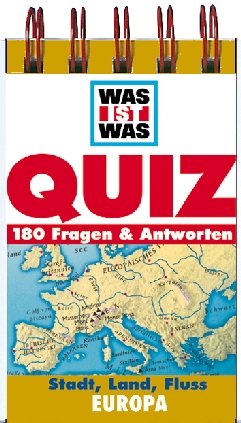 ISBN 9783788607739: Was ist was, Quizblock, Stadt, Land, Fluß - Europa (WAS IST WAS Quizblöcke)