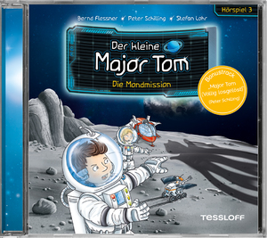 neues Hörbuch – Flessner, Bernd Schilling – Der kleine Major Tom. Hoerspiel 3. Die Mondmission, Audio-CD