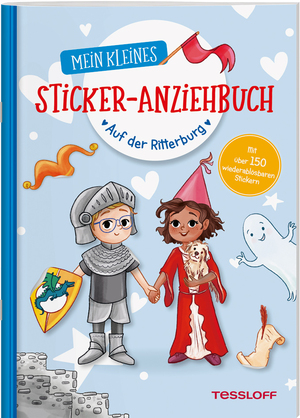 ISBN 9783788645236: Mein kleines Sticker-Anziehbuch. Auf der Ritterburg - Stickern, spielen, beschäftigen ab 4 Jahren. Mit über 150 wiederablösbaren Stickern