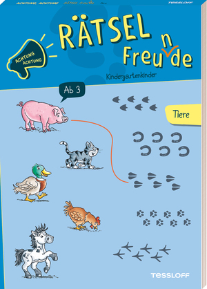 ISBN 9783788646752: Achtung, Achtung Rätselfreu(n)de! Kindergarten. Tiere - Rätseln für Kinder ab 3 Jahren