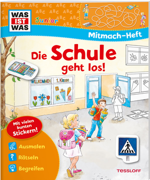 ISBN 9783788675806: WAS IST WAS Junior Mitmach-Heft Die Schule geht los!